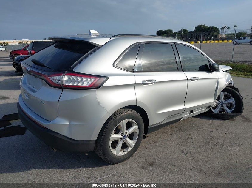 VIN 2FMPK3G91JBC22220 2018 FORD EDGE SE