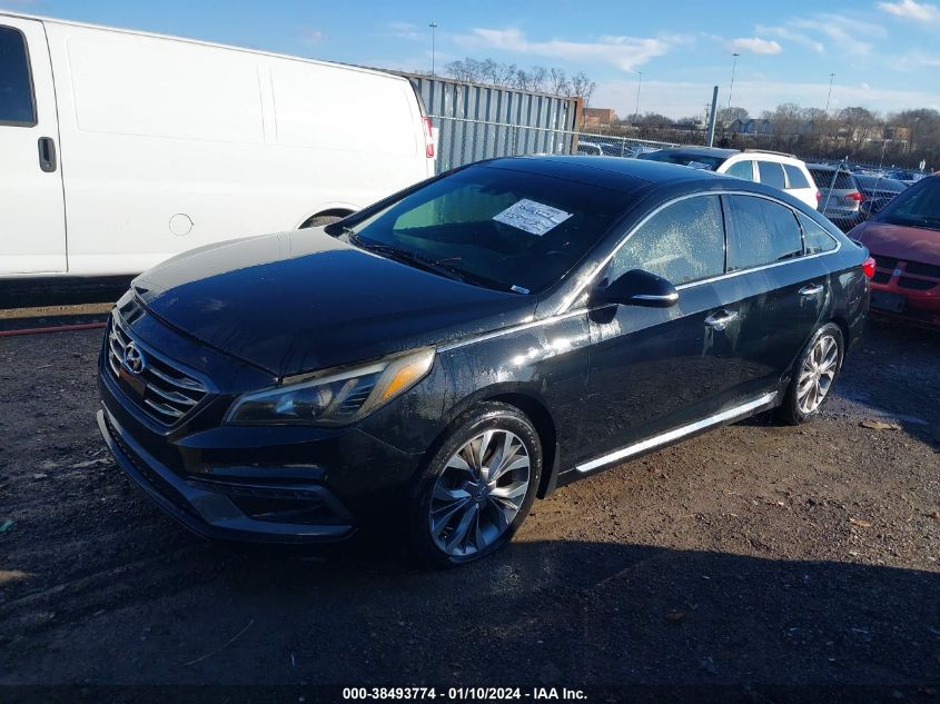 2017 HYUNDAI SONATA LIMITED 2.0T - 5NPE34ABXHH499070