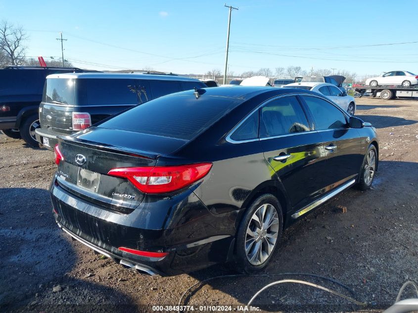 2017 HYUNDAI SONATA LIMITED 2.0T - 5NPE34ABXHH499070