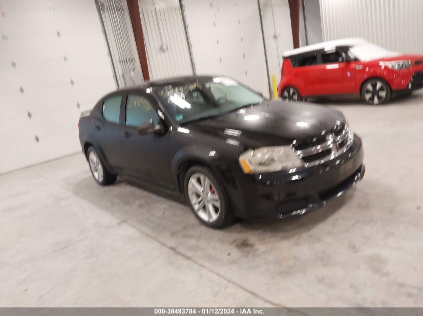 2013 DODGE AVENGER SE - 1C3CDZAG7DN519688