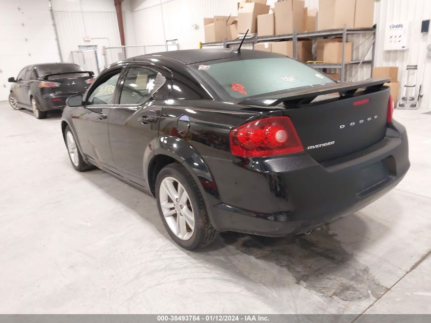2013 DODGE AVENGER SE - 1C3CDZAG7DN519688