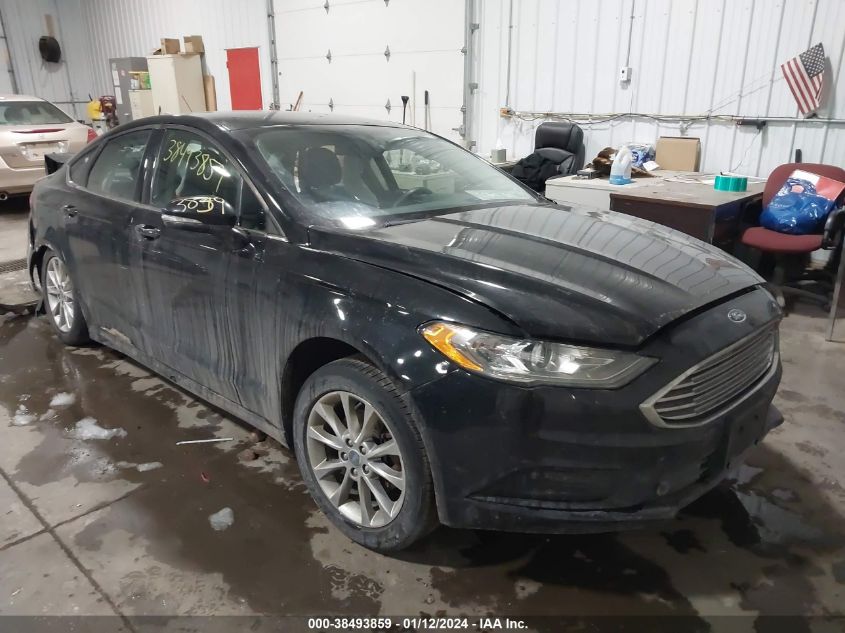 2017 FORD FUSION SE - 3FA6P0H7XHR407851