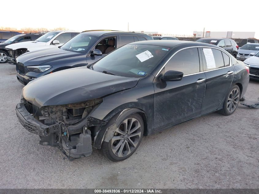 2014 HONDA ACCORD SPORT - 1HGCR2F55EA121045