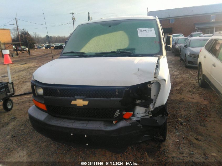 2015 CHEVROLET EXPRESS 2500 WORK VAN 1GCWGFCF6F1278302