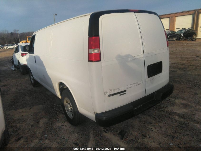 2015 CHEVROLET EXPRESS 2500 WORK VAN 1GCWGFCF6F1278302
