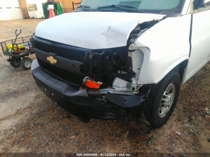 2015 CHEVROLET EXPRESS 2500 WORK VAN 1GCWGFCF6F1278302