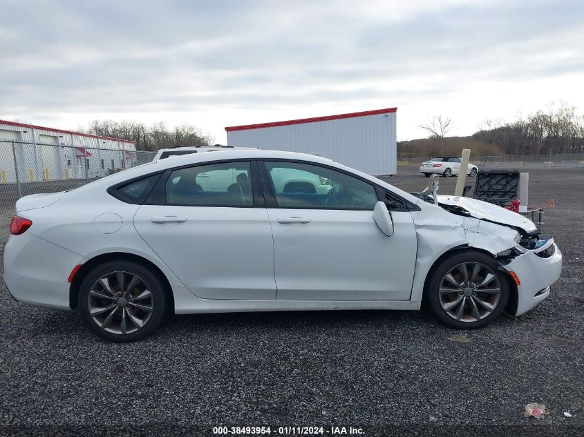 2015 CHRYSLER 200 S - 1C3CCCBB6FN564577