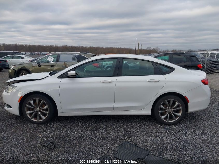 2015 CHRYSLER 200 S - 1C3CCCBB6FN564577