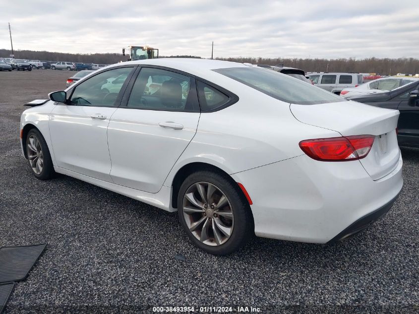 2015 CHRYSLER 200 S - 1C3CCCBB6FN564577