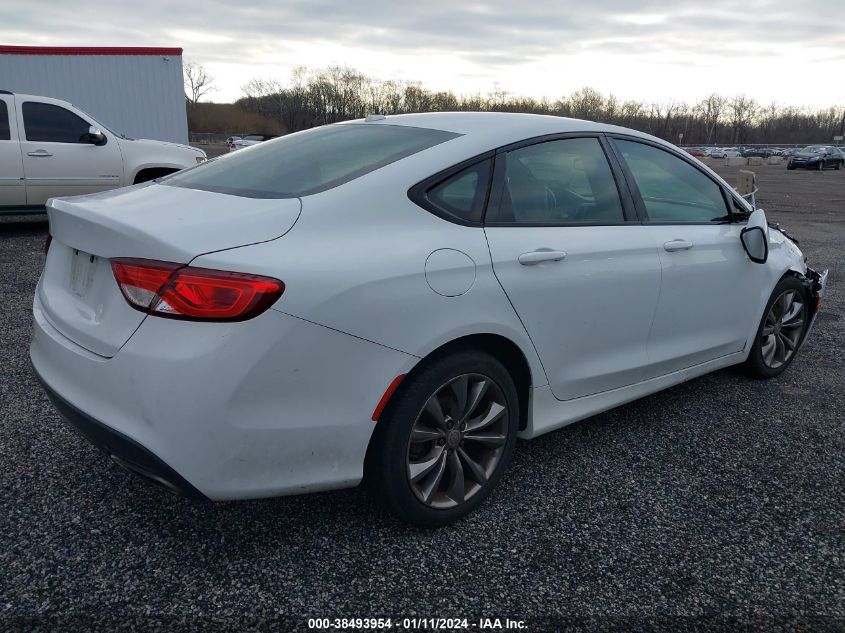 2015 CHRYSLER 200 S - 1C3CCCBB6FN564577