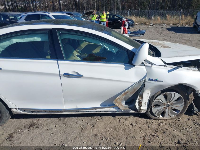 2013 HYUNDAI SONATA HYBRID LIMITED - KMHEC4A4XDA068923