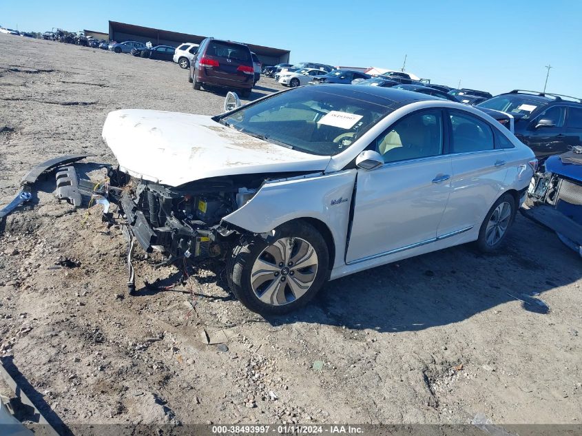 2013 HYUNDAI SONATA HYBRID LIMITED - KMHEC4A4XDA068923