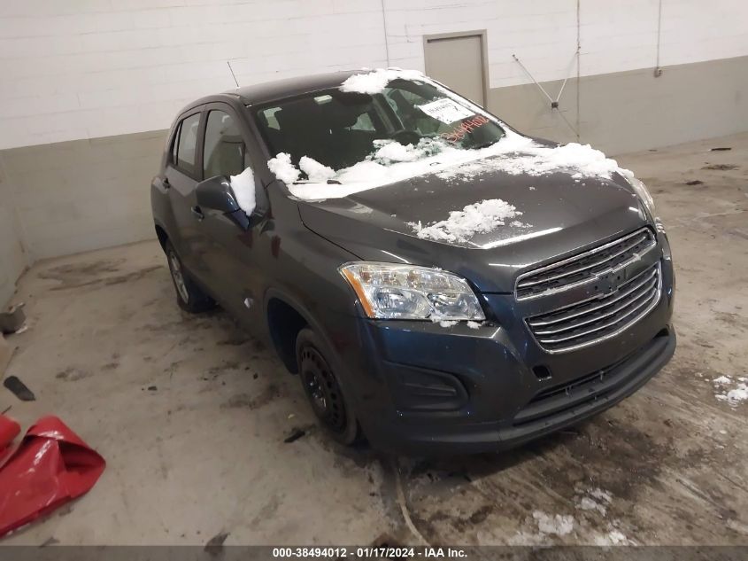 2016 CHEVROLET TRAX 1LS - 3GNCJNSBXGL236617