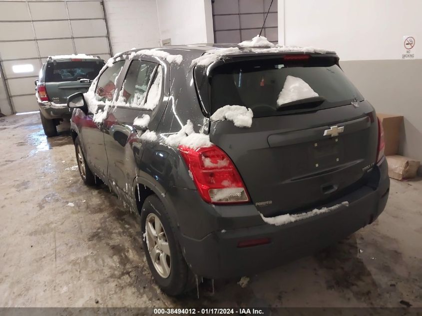 2016 CHEVROLET TRAX 1LS - 3GNCJNSBXGL236617