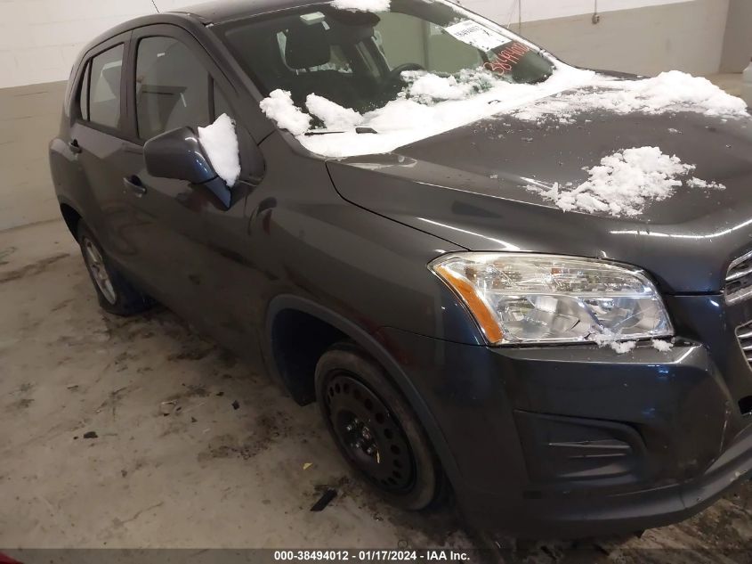 2016 CHEVROLET TRAX 1LS - 3GNCJNSBXGL236617