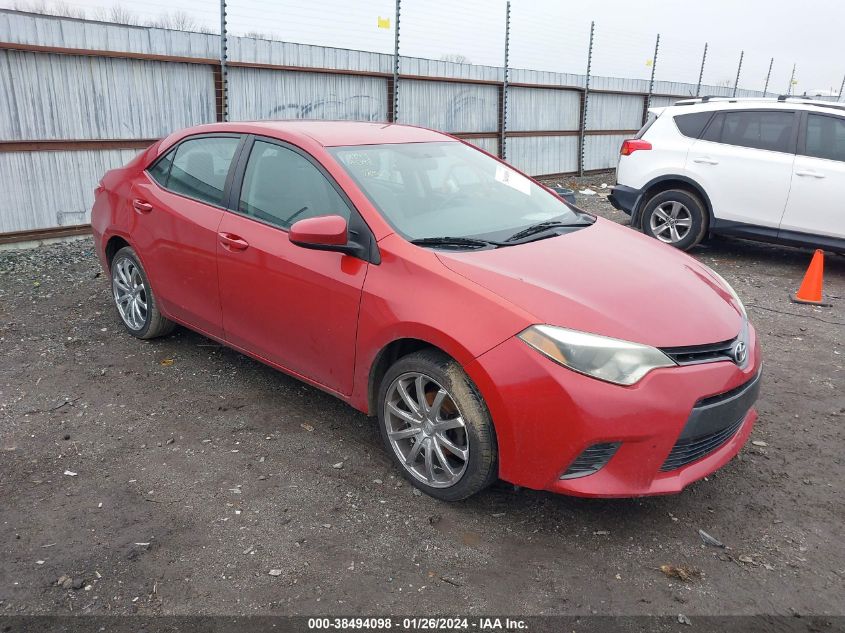 2015 TOYOTA COROLLA L/LE/LE PLS/PRM/S/S PLS - 5YFBURHE7FP226472