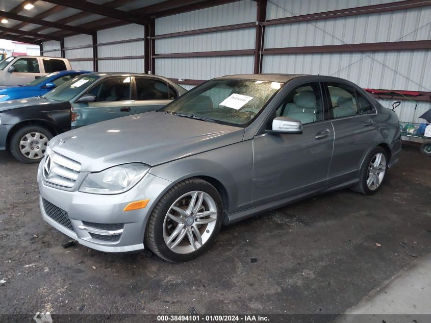 WDDGF4HB6DR301017 | 2013 MERCEDES-BENZ C 250