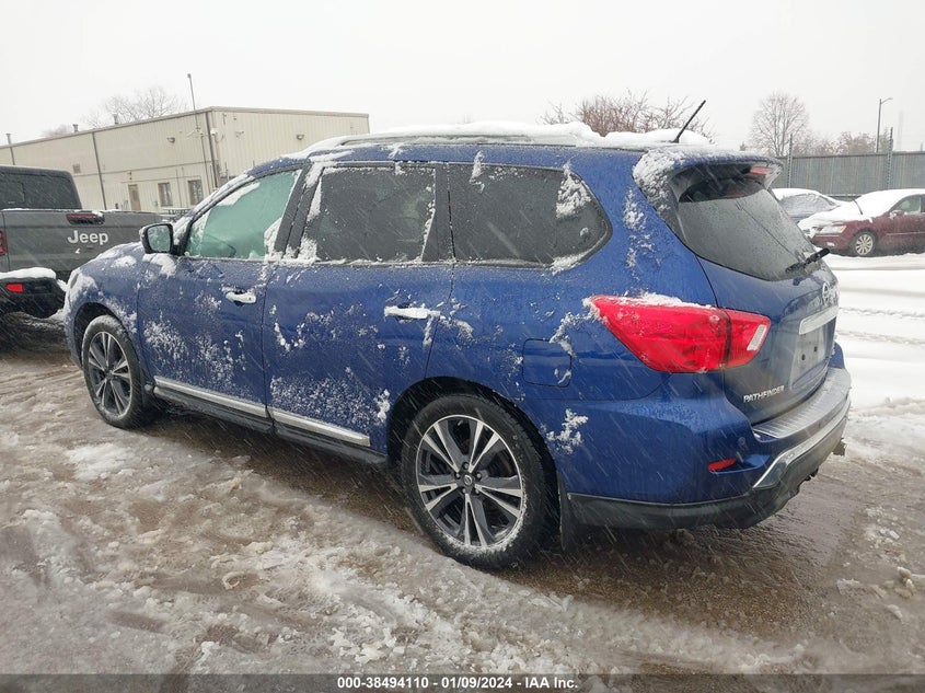 VIN 5N1DR2MM7HC626652 2017 NISSAN PATHFINDER PLATINUM