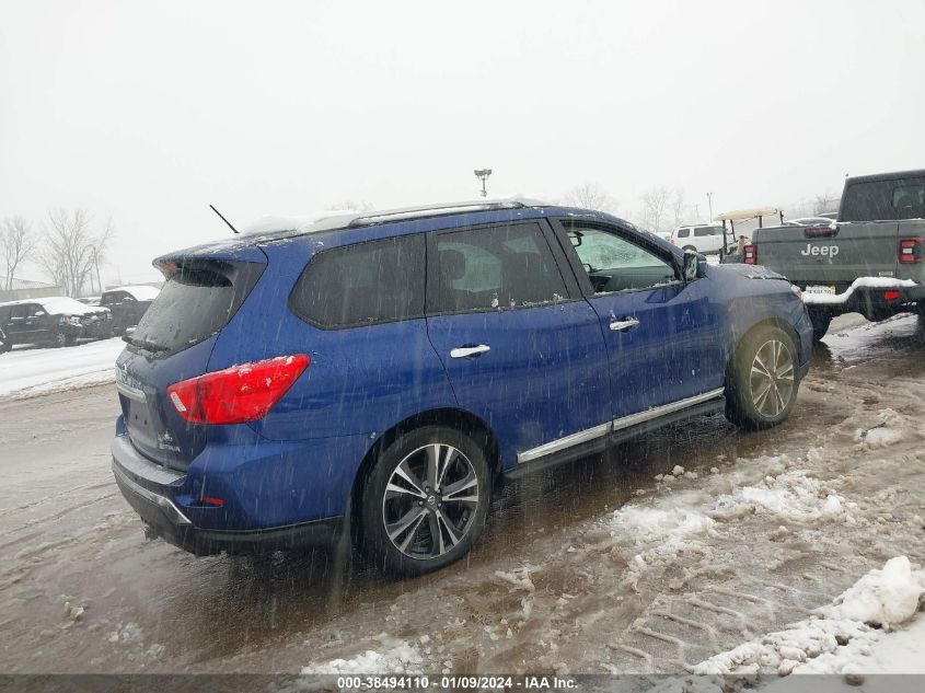 VIN 5N1DR2MM7HC626652 2017 NISSAN PATHFINDER PLATINUM