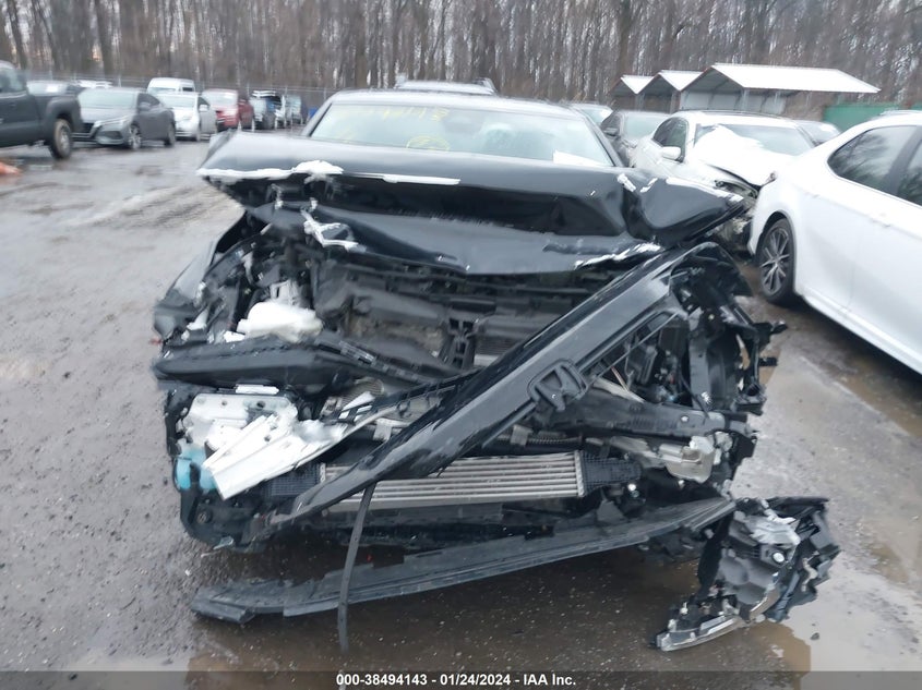 VIN JHMFE1F77NX001374 2022 HONDA CIVIC EX