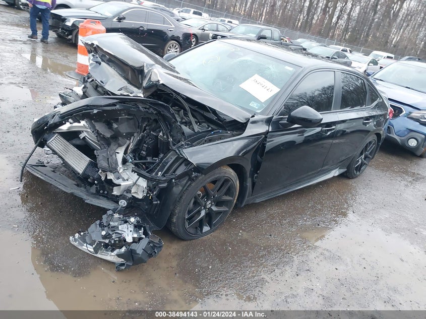2022 HONDA CIVIC 1.5L I4   N(VIN: JHMFE1F77NX001374