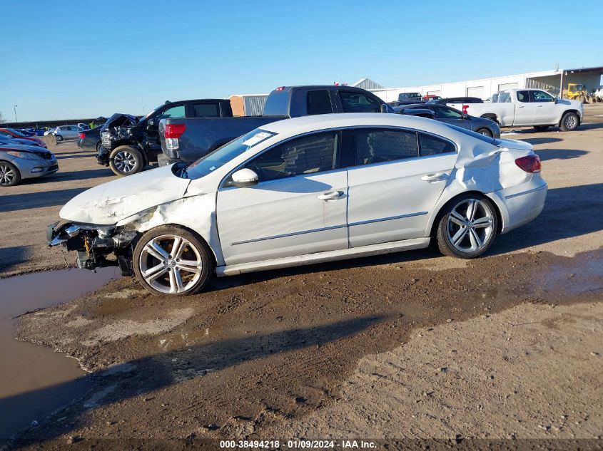 2014 VOLKSWAGEN CC 2.0T R-LINE - WVWBN7AN8EE509194