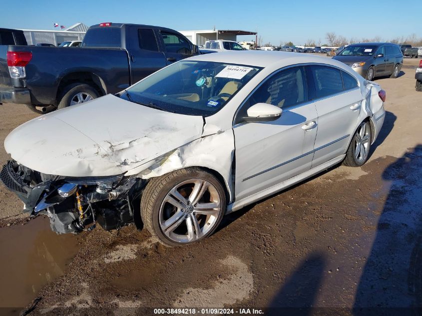 2014 VOLKSWAGEN CC 2.0T R-LINE - WVWBN7AN8EE509194