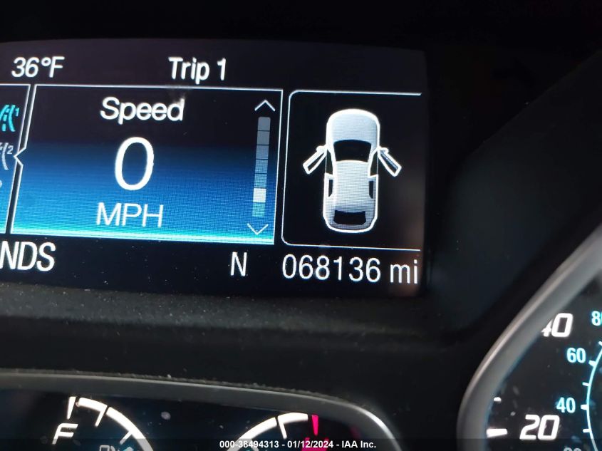 2015 FORD ESCAPE SE - 1FMCU0G93FUA89470
