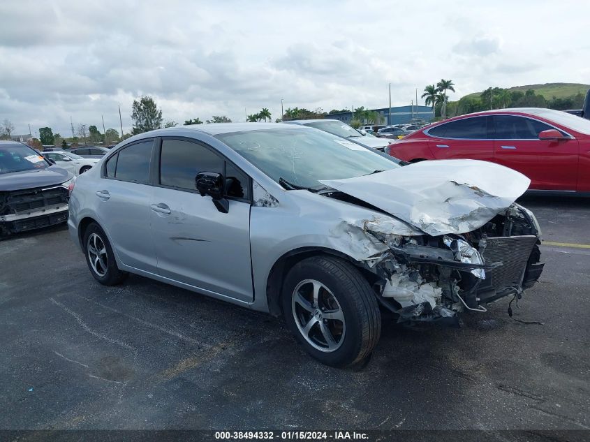 2015 HONDA CIVIC SE - 19XFB2F73FE226330