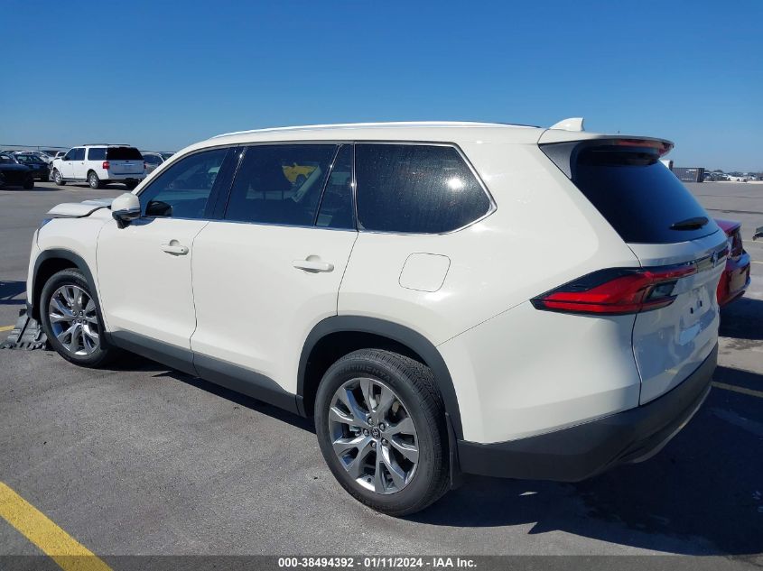 2024 TOYOTA GRAND HIGHLANDER XLE/LIMITED - 5TDAAAA56RS007675