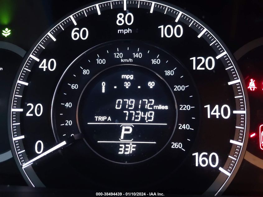 2015 HONDA ACCORD EXL - 1HGCR2F80FA274704