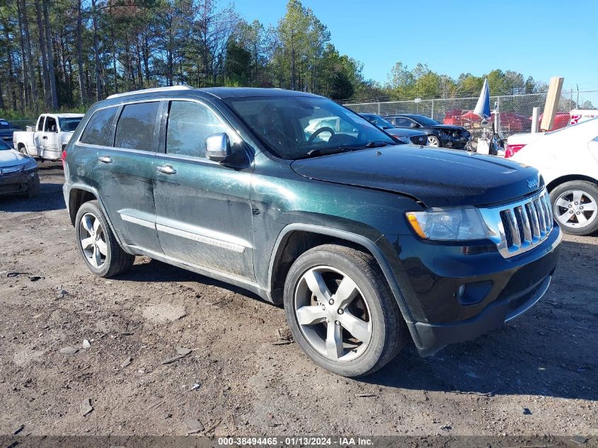 2013 JEEP GRAND CHEROKEE OVERLAND - 1C4RJFCTXDC536598