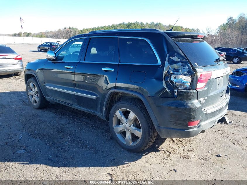 2013 JEEP GRAND CHEROKEE OVERLAND - 1C4RJFCTXDC536598