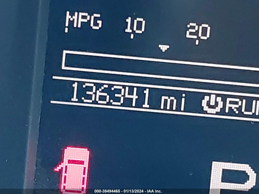 2013 JEEP GRAND CHEROKEE OVERLAND - 1C4RJFCTXDC536598