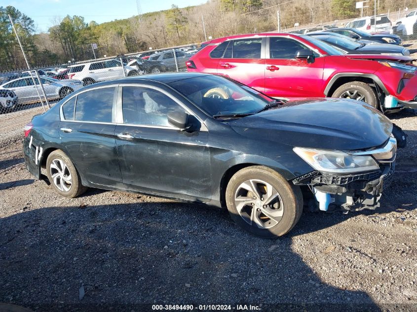 2017 HONDA ACCORD LX - 1HGCR2F38HA193506