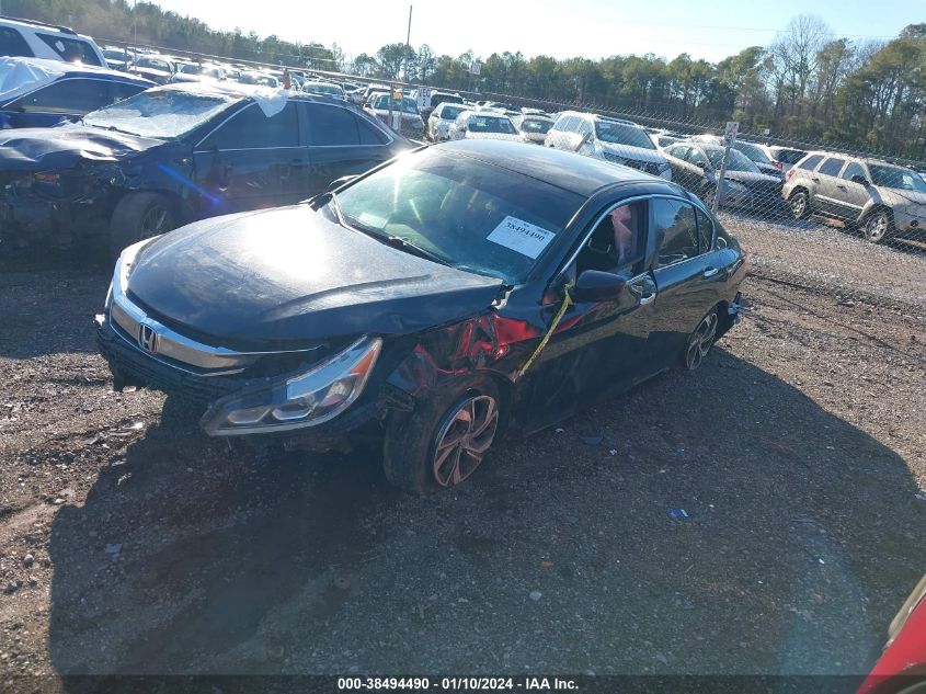 2017 HONDA ACCORD LX - 1HGCR2F38HA193506