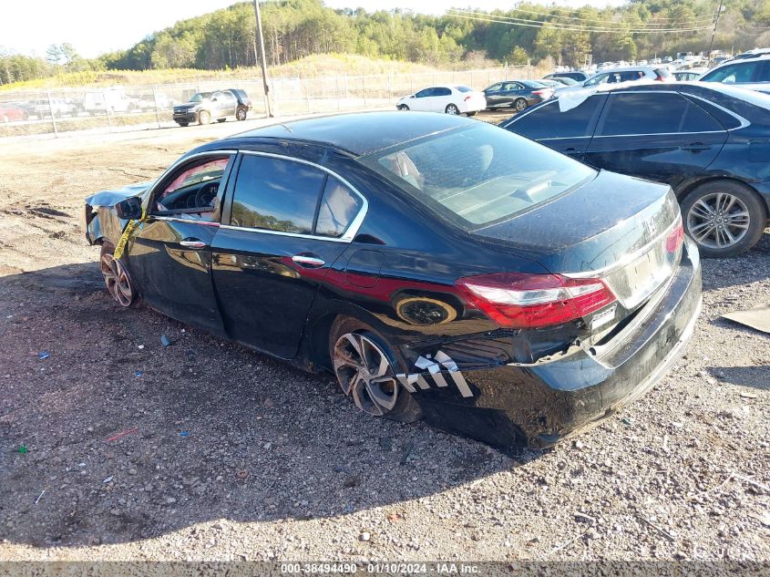 2017 HONDA ACCORD LX - 1HGCR2F38HA193506