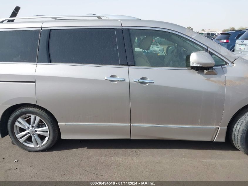 2013 NISSAN QUEST LE - JN8AE2KP6D9070216