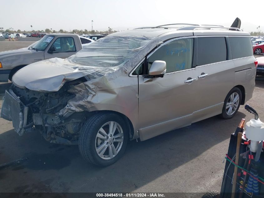 2013 NISSAN QUEST LE - JN8AE2KP6D9070216