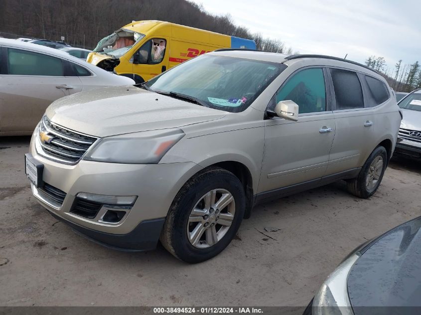 2013 CHEVROLET TRAVERSE 1LT - 1GNKRGKD8DJ124869