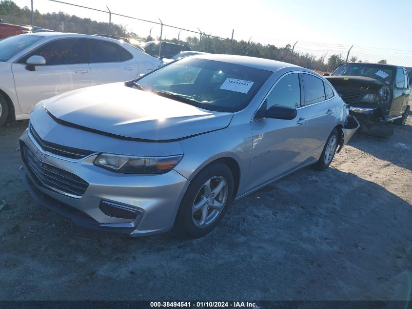 2016 CHEVROLET MALIBU LS - 1G1ZB5ST3GF221274
