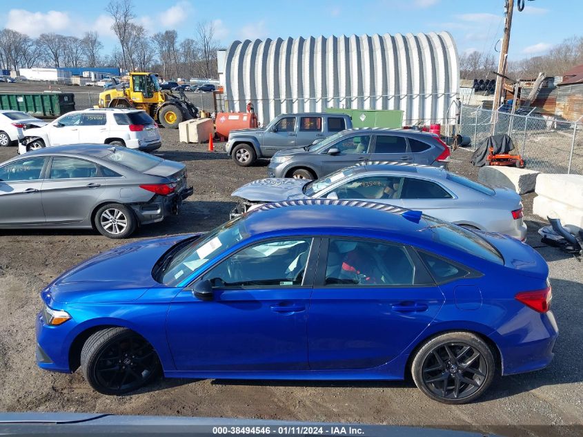 2022 HONDA CIVIC SPORT - 2HGFE2F58NH587271