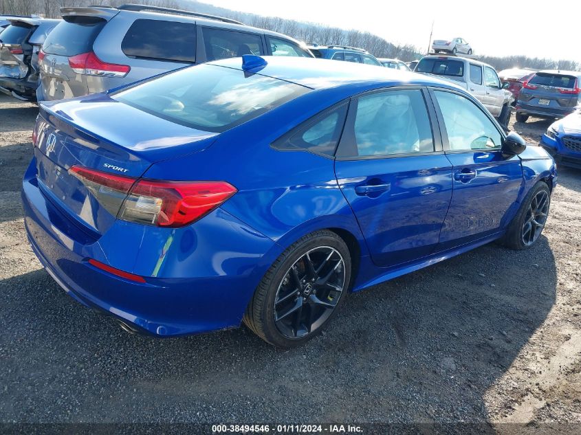 2022 HONDA CIVIC SPORT - 2HGFE2F58NH587271