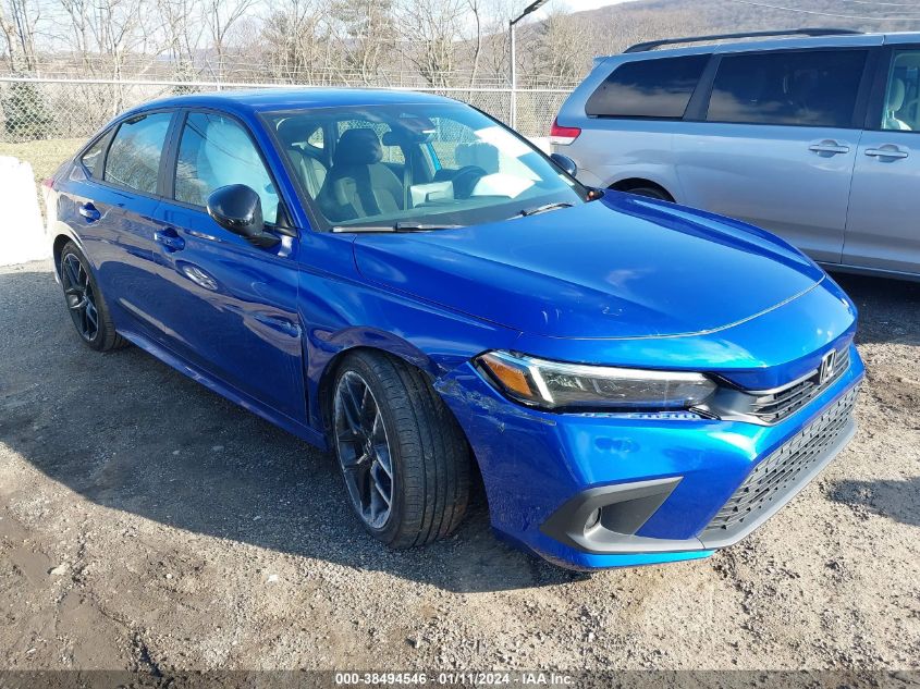 2022 HONDA CIVIC SPORT - 2HGFE2F58NH587271