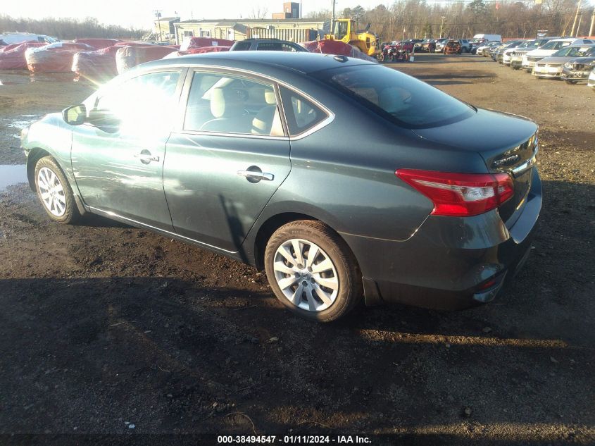 2016 NISSAN SENTRA SV - 3N1AB7APXGY316513