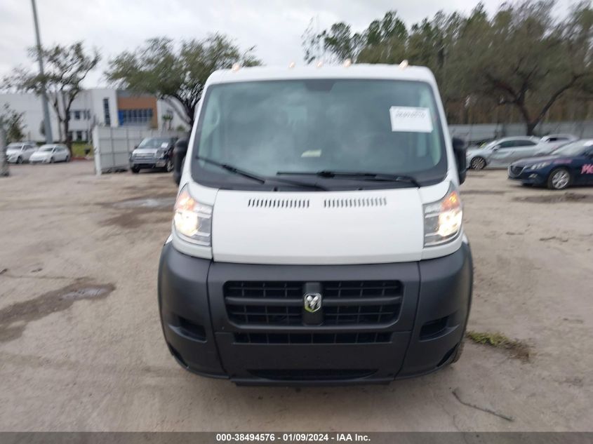 2019 RAM PROMASTER 1500 LOW ROOF 136 WB 3C6TRVAG1KE565564