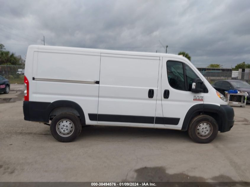 2019 RAM PROMASTER 1500 LOW ROOF 136 WB 3C6TRVAG1KE565564