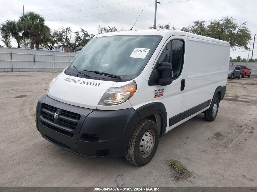 2019 RAM PROMASTER 1500 LOW ROOF 136 WB 3C6TRVAG1KE565564