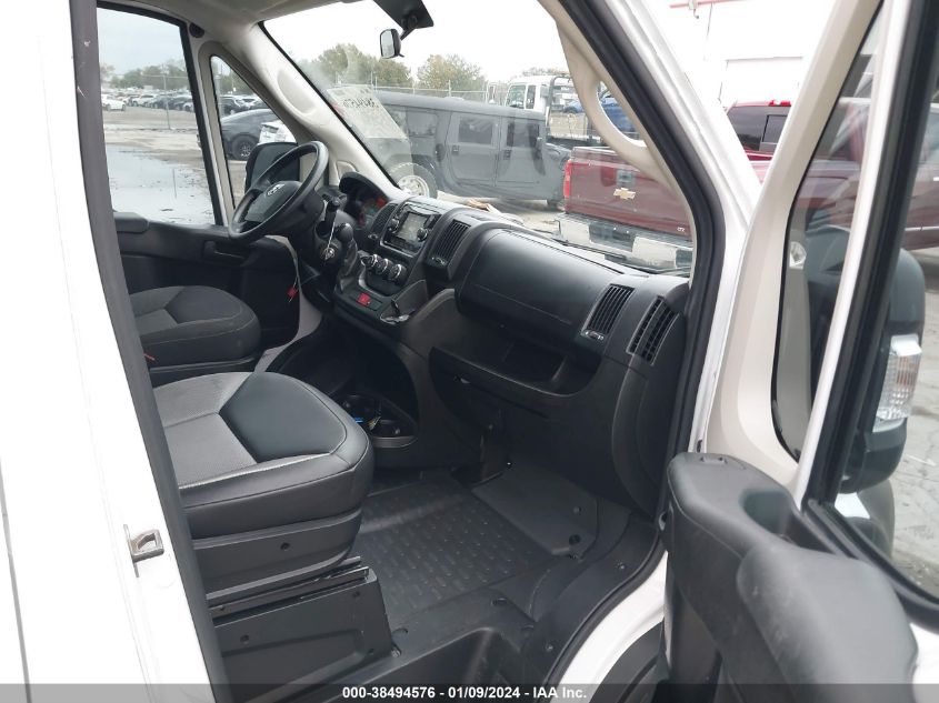 2019 RAM PROMASTER 1500 LOW ROOF 136 WB 3C6TRVAG1KE565564