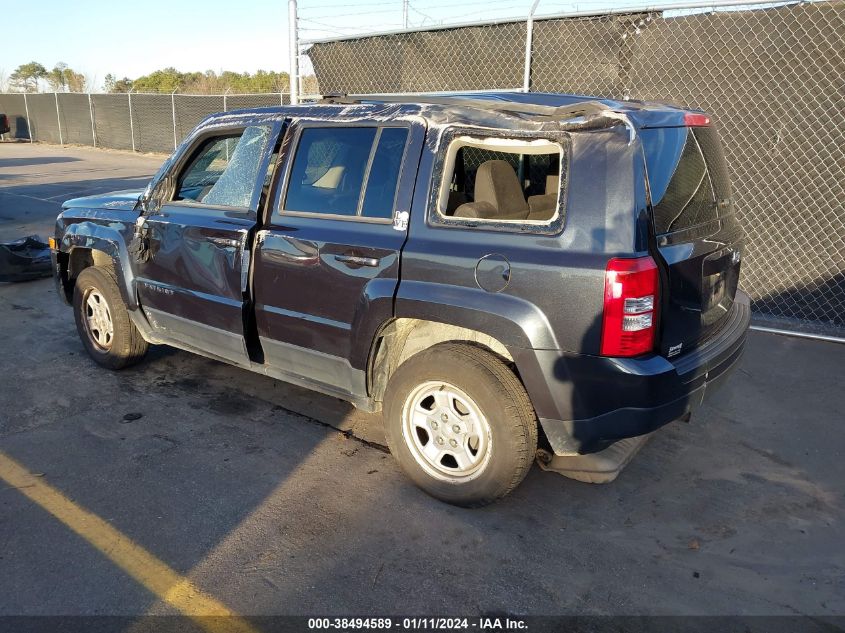 2014 JEEP PATRIOT SPORT - 1C4NJPBA9ED676691